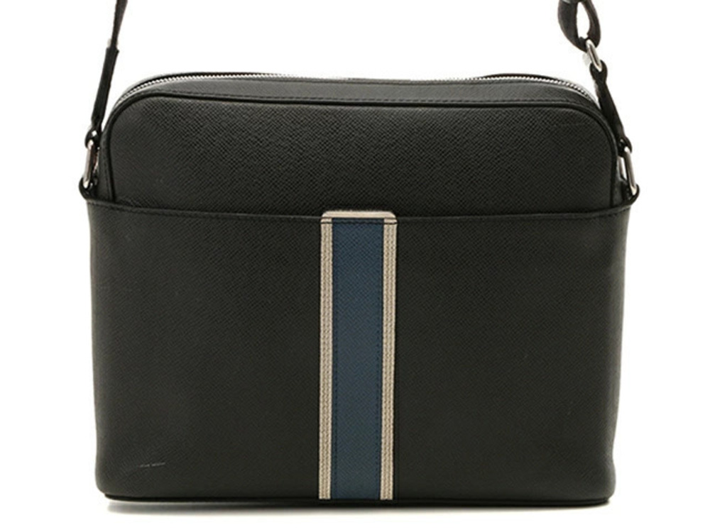 LOUIS VUITTON Shoulder Bag Anton Messenger Taiga Ardoise SS